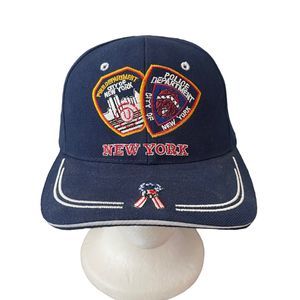 New York Police & Fire Department Ball Cap Hat Adjustable Baseball